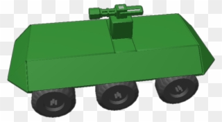 This Vehicle Has A Rotating Turret, And Is Amphibious - Trailer Clipart