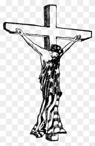 Roman Catholic Cross Symbol - American Jesus Crucifixion Statue Clipart