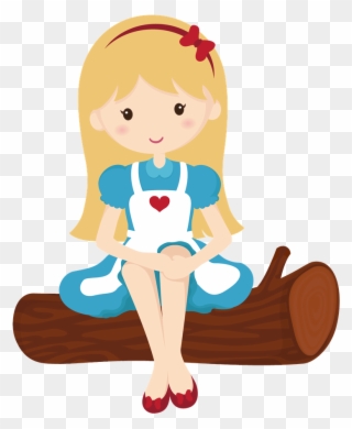 Say Hello - Alice's Adventures In Wonderland Clipart