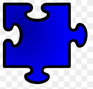 1 Jigsaw Piece Clipart
