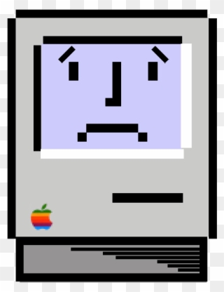 Sad Mac Face - Mac Sad Clipart
