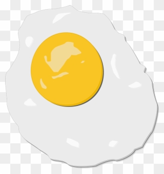Egg, Fried, Illustration, Cartoon - Illustration Clipart