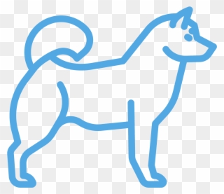 Office Pets - Icon Husky Clipart
