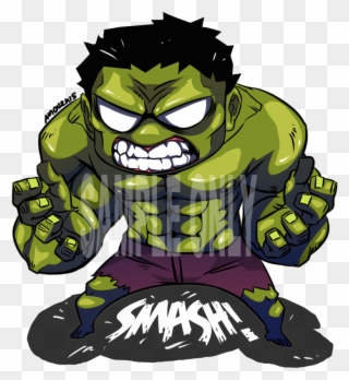 Hulk Chibi Png Clipart