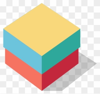 Free Box - Kotak Warna Clipart