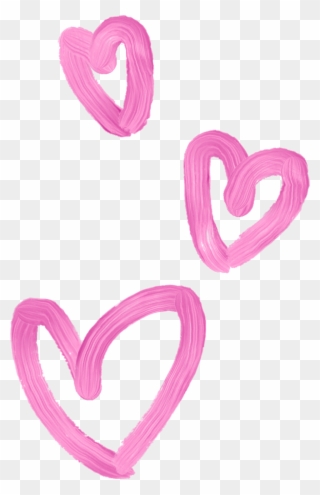Lovely Girly Hearts Corazones Tiara 3d Whatsapp Pink - Girly Png Clipart