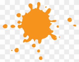 Png Images The Art In Only Image - Orange Paint Splash Png Clipart