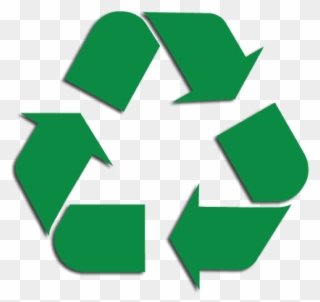Recycling Symbol - Recycle Symbol White Background Clipart