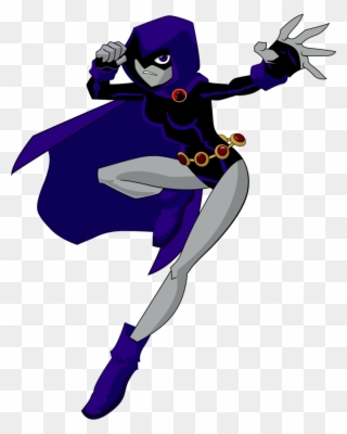 Raven - Raven From Teen Titans Clipart