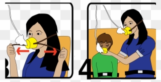 Want To Help Others - Put On Your Own Oxygen Mask Before Helping Others Clipart