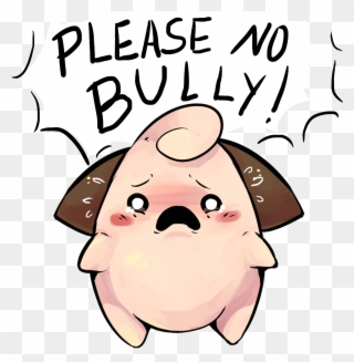 Bully Drawing Anime Svg Transparent - Stop Cyber Bullying Poster Clipart
