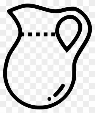 Pitcher Clipart Water Jar - Icon Jug - Png Download