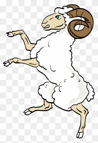 Ram - Sheep Coat Of Arms Clipart