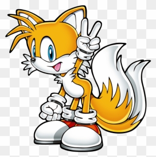 [ Img] - Tails The Fox Png Clipart