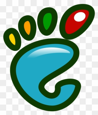 Gartoon Apps Epiphany - Gnome Logo Green Clipart