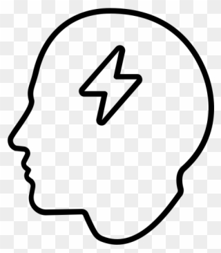 Epiphany Rubber Stamp - Idea Man Clipart