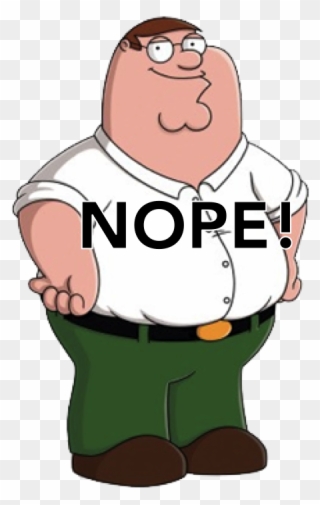 A Single Sentence Went Viral On Medium Time For An - Peter Griffin Transparent Clipart