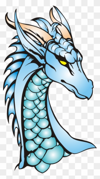 Dragon,neck,the Head Of The,scales,no Background,horns, - Dragon Neck And Head Clipart