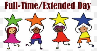 Full Time/extended Day - Me Love You Long Time Sticker Clipart