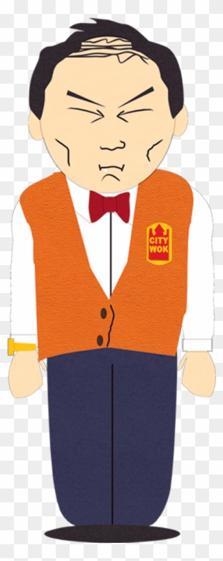 Current - South Park City Wok Guy Clipart