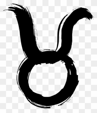 Taurus B - Signo Tauro Y Escorpio Clipart